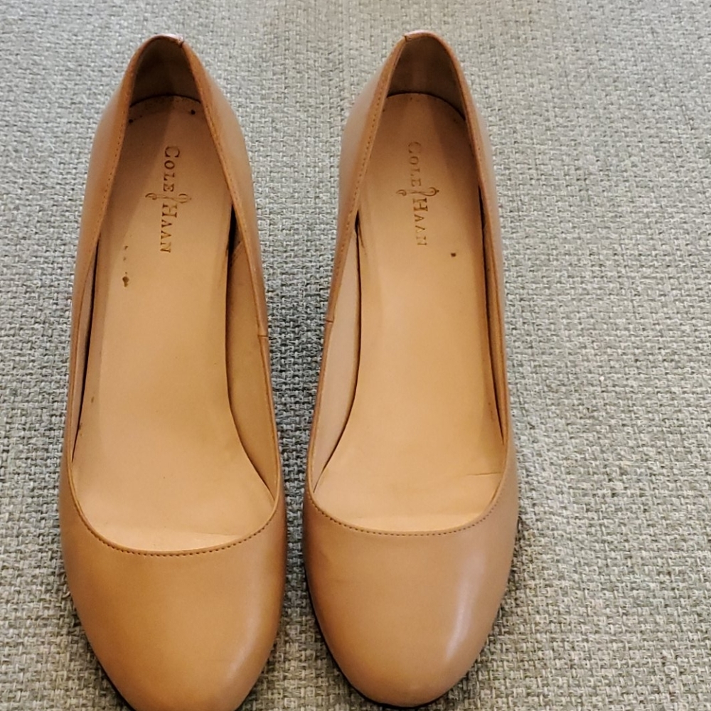 Cole Haan leather wedges